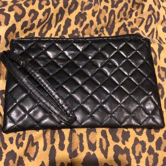 😎 Rapidlash 2-section vinyl Wristlet - Great as a cosmetic bag too - Never used - Picture 1 of 6